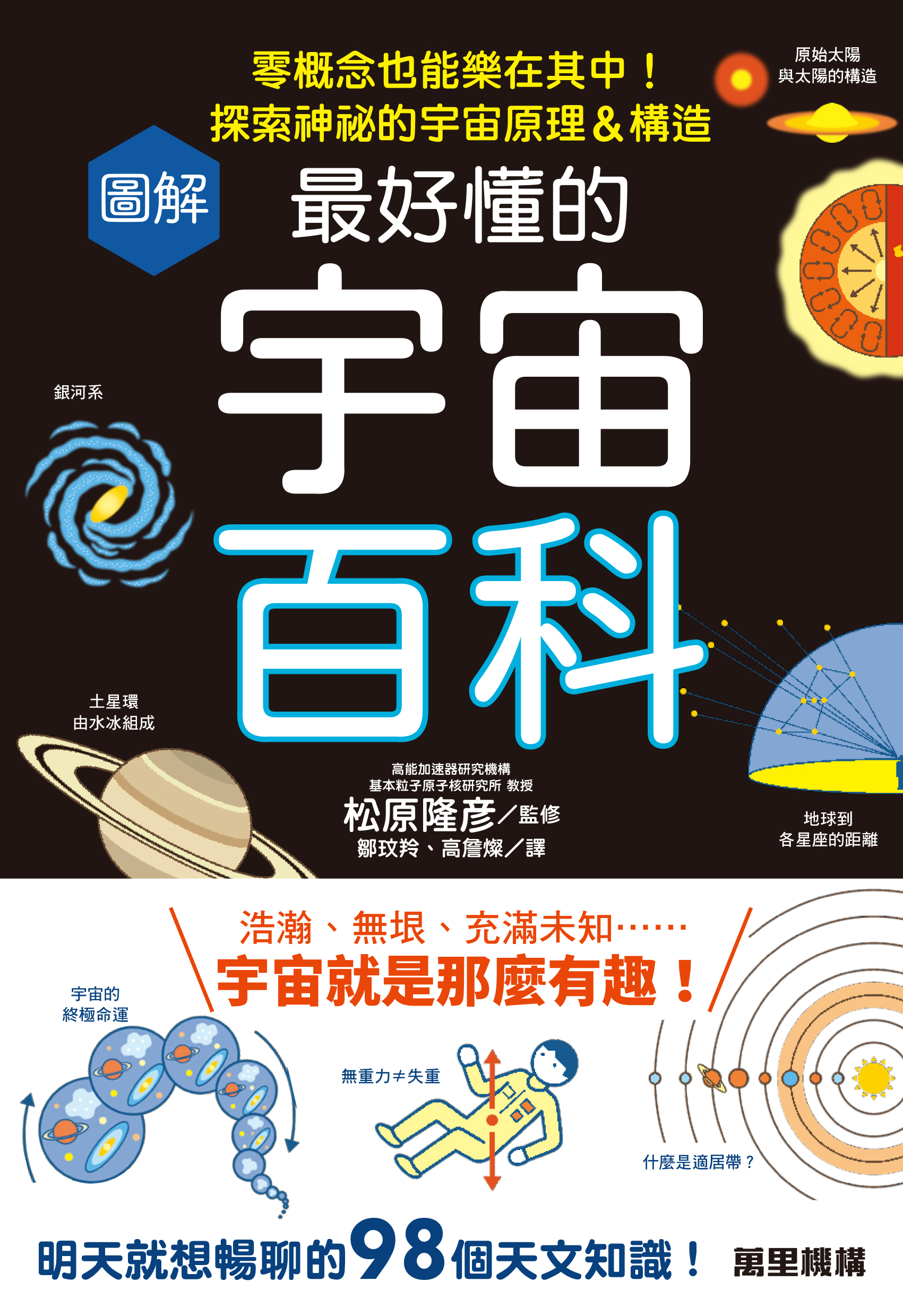 圖解最好懂的宇宙百科：零概念也能樂在其中！探索神秘的宇宙原理＆構造